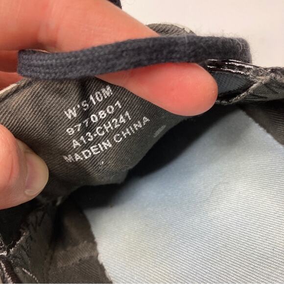 Sperry | Black & White Zebra Pattern Boat Shoes 10 - Picture 6 of 8